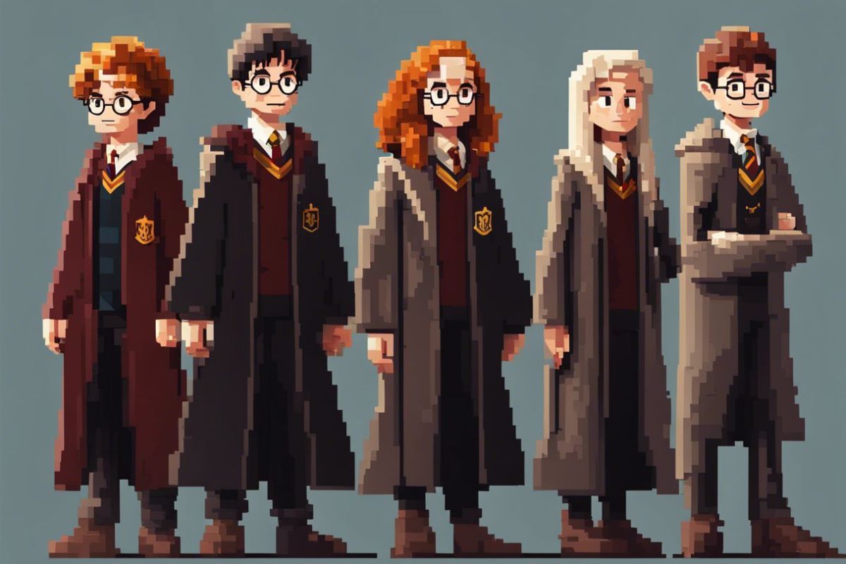 Découvrez le Pixel Art version Harry Potter en 2024 !